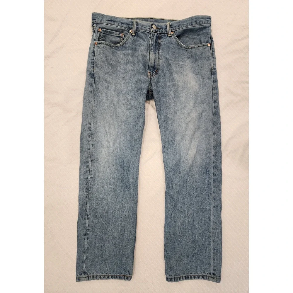 Levi's 505 jeans - Regular Fit Straight Leg -‎ Men's 36x29 medium wash